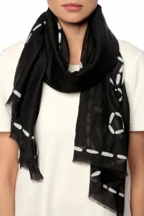 Scarf with logo, zdjęcie 2 Scarf with logo od Moschino
